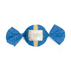 Papel Trufa 14,5x15,5cm - Petit Poa Azul Ouro - 100 unidades - Cromus