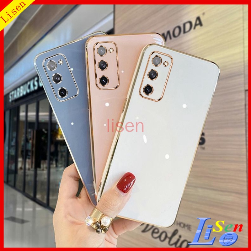 Capinha Samsung S20 FE/S10 Plus/S8 S9 Elegante Estojo Simples À Prova De Choque ZBB em Oferta na Shopee
