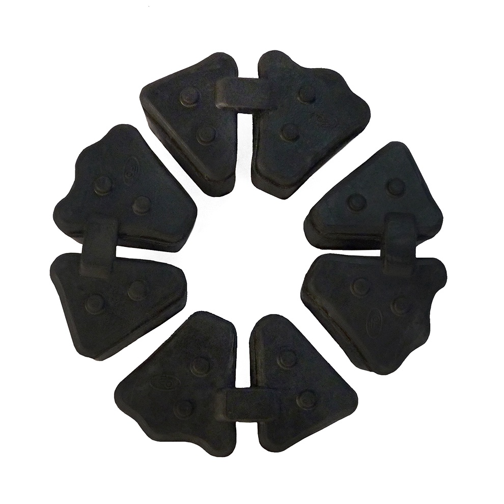 Bucha da Corroa Coxim de Borracha Para Moto Dafra Riva 150 Haojue Dk 150/160 - 4 Un - Brandy