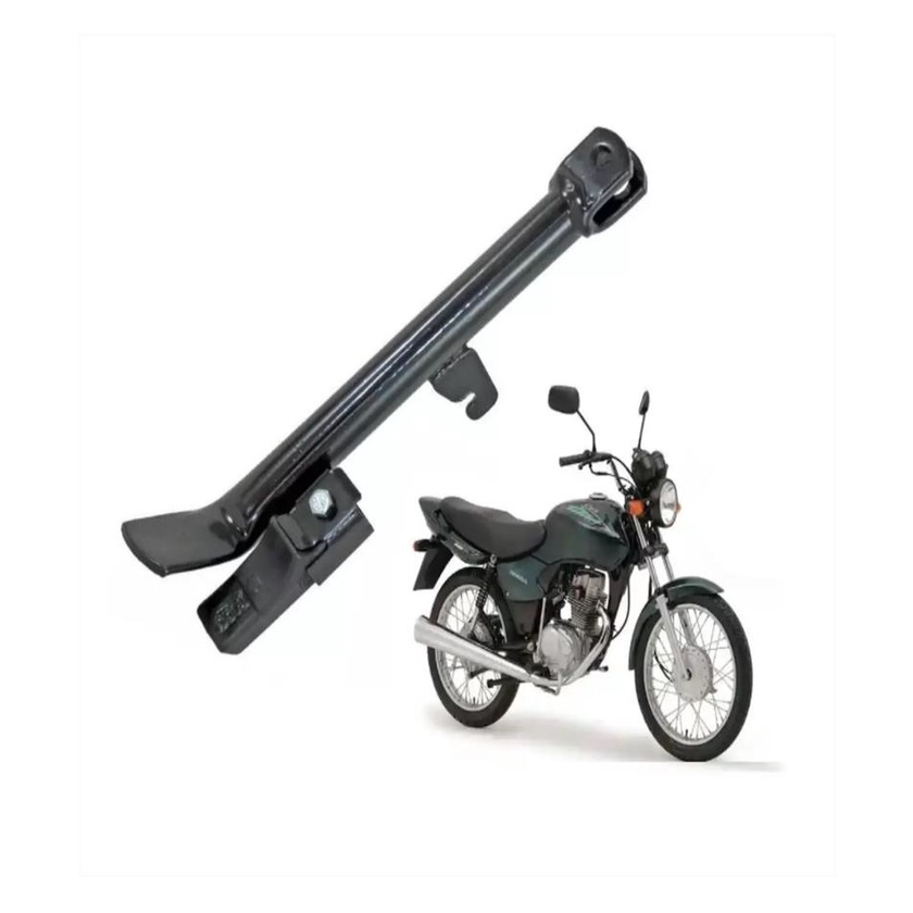 Cavalete Lateral Pezinho Com Borracha Cg Titan Fan - Spare Parts and Accessories for Vehicles