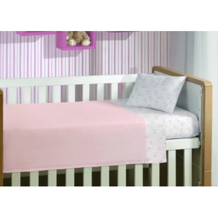 Jogo de Mini Cama Berço Bebê 3 Peças em Malha Lepper