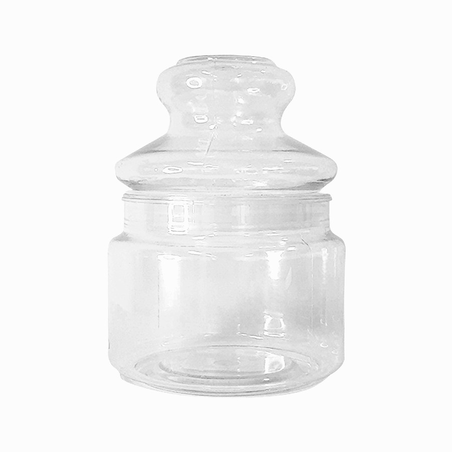 Pote Hermético de Plástico com Tampa 12x9,5cm - ArtLille