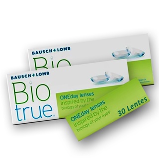 Lente Contato Biotrue 1 Day - 2 Caixas 60 Dias De Uso em Oferta na Shopee