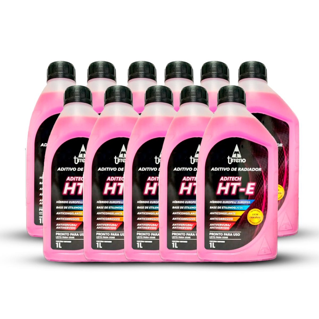 Aditivo Radiador Pronto Uso HT-E Homologado 11 unds