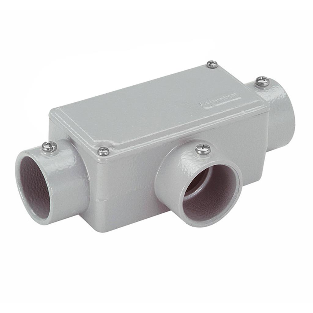 Condulete Tipo T Aluminio Fixo 1/2 Conduletzel Wetzel - Home & Living
