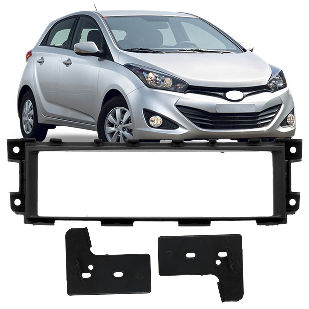 Moldura de Painel 1 Din Hyundai HB20 2012 ATÉ 2019