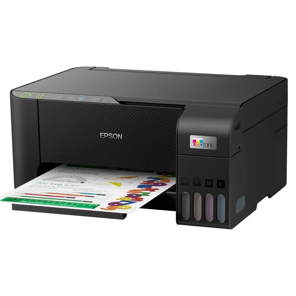 Impressora Epson Multifuncional Ecotank L3250 Wireless Preta