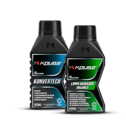 Kit 1 Konvertech + 1 Limpa Radiadores Arrefecimento Koube