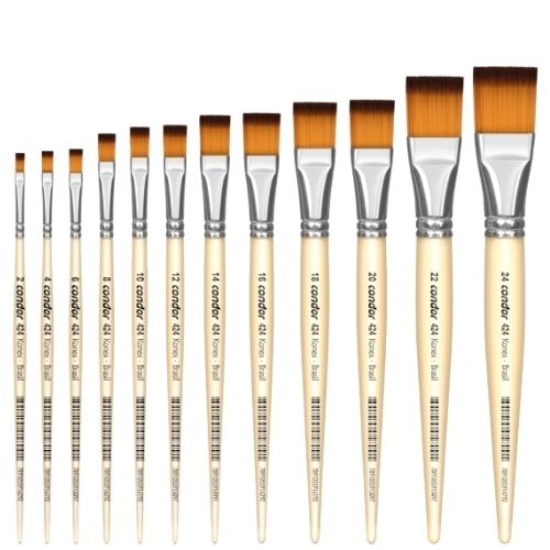 Pincel Chato Ref. 424 CONDOR