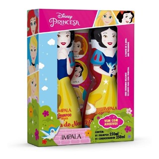 Kit Shampoo Condicionador Princesas Branca De Neve 250Ml