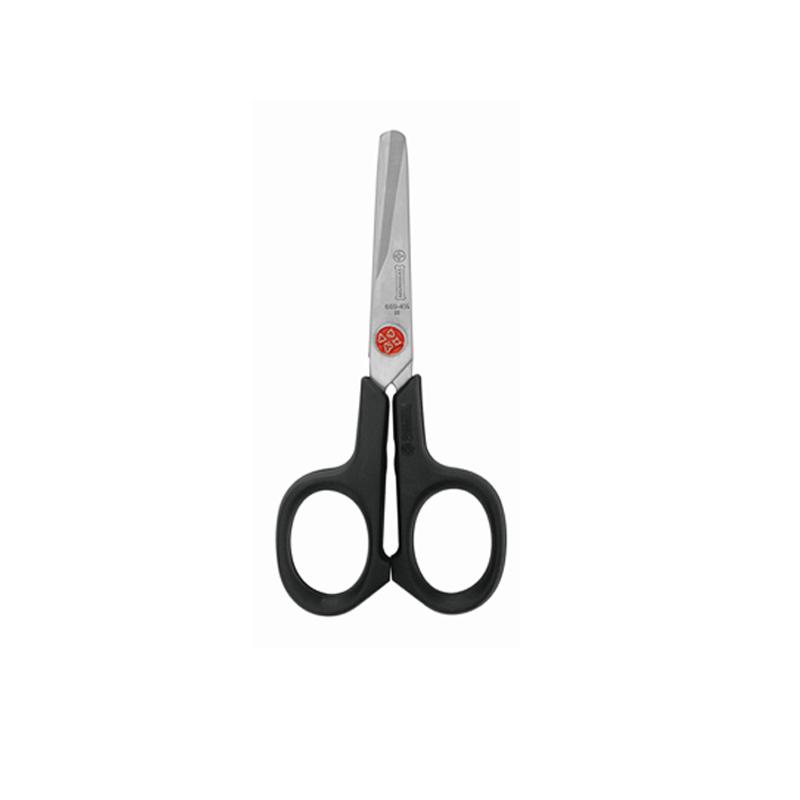 Tesoura escolar 669 sem ponta para canhoto Ponto Vermelho Mundial - Stationery