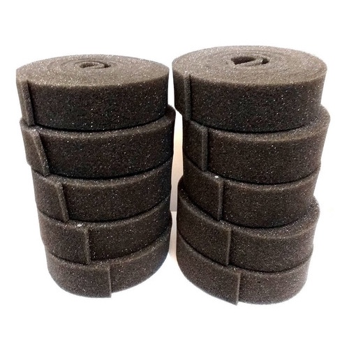 ESPUMA SEM COLA PARA CHICOTE ANTI CHAMA  AUTOMOTIVA 10 ROLOS em Oferta na Shopee