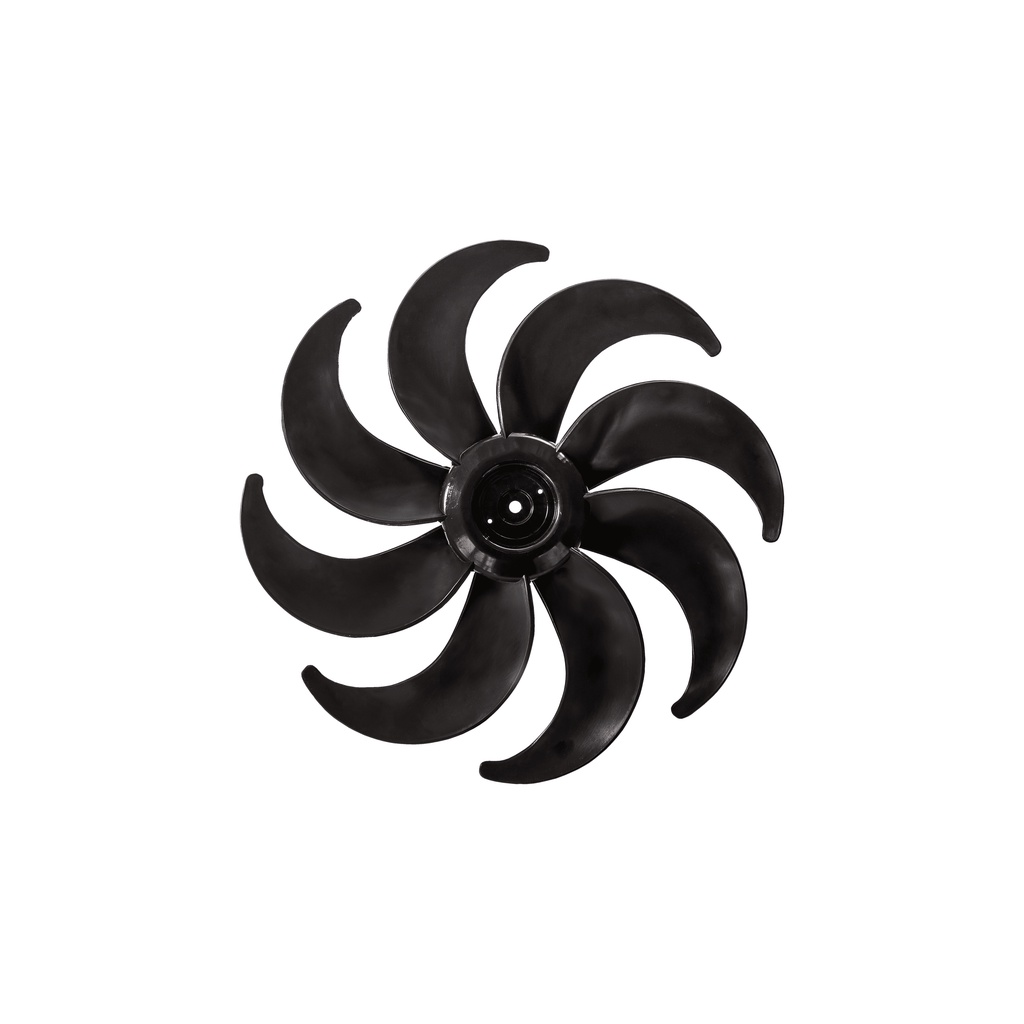HÉLICE PARA VENTILADOR  COMPATÍVEL COM A MARCA ARNO 8 PÁS VENTO FORTE PRETO MICROMAX
