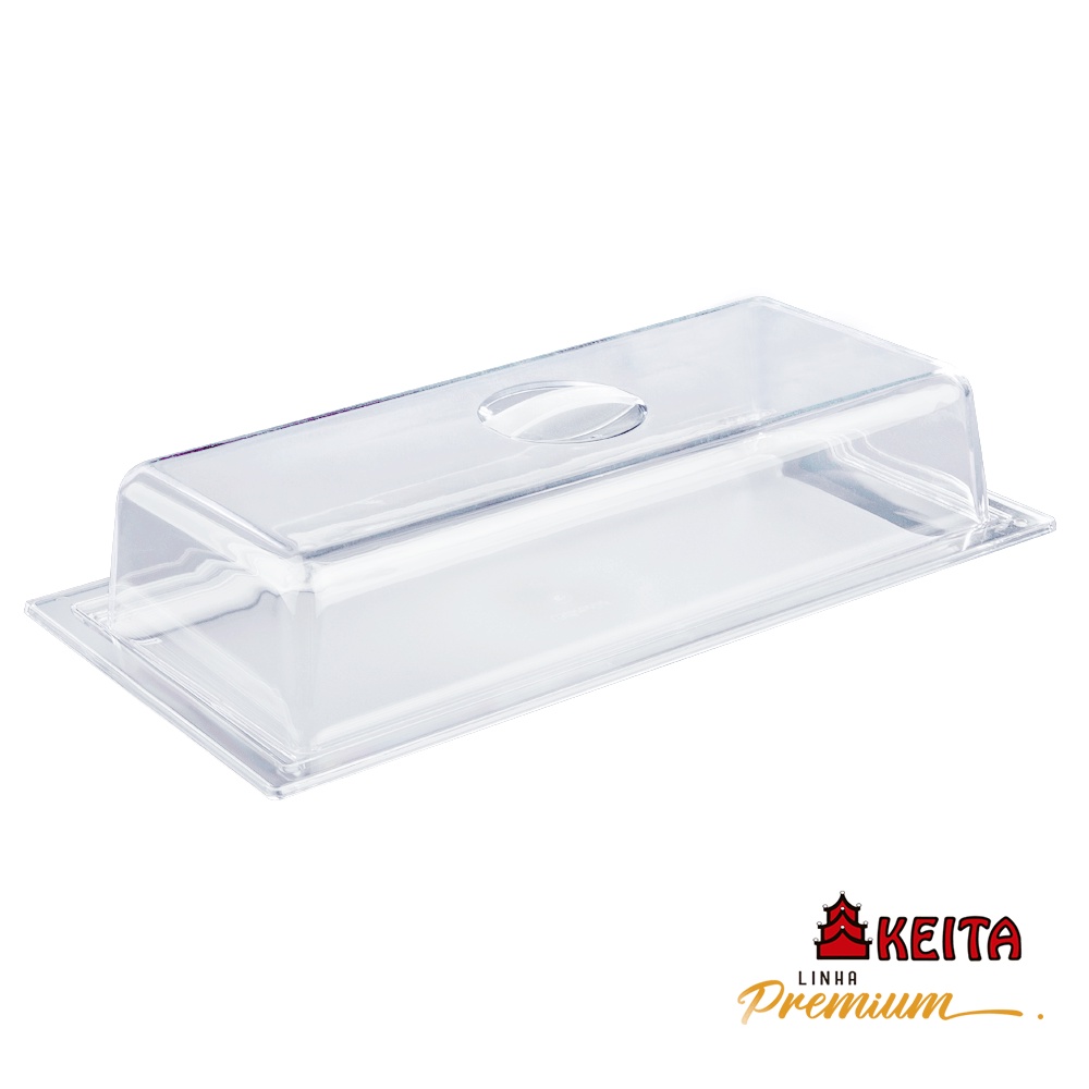 Porta Doces, Pães e Bolos Rocambole Cristal GRANDE