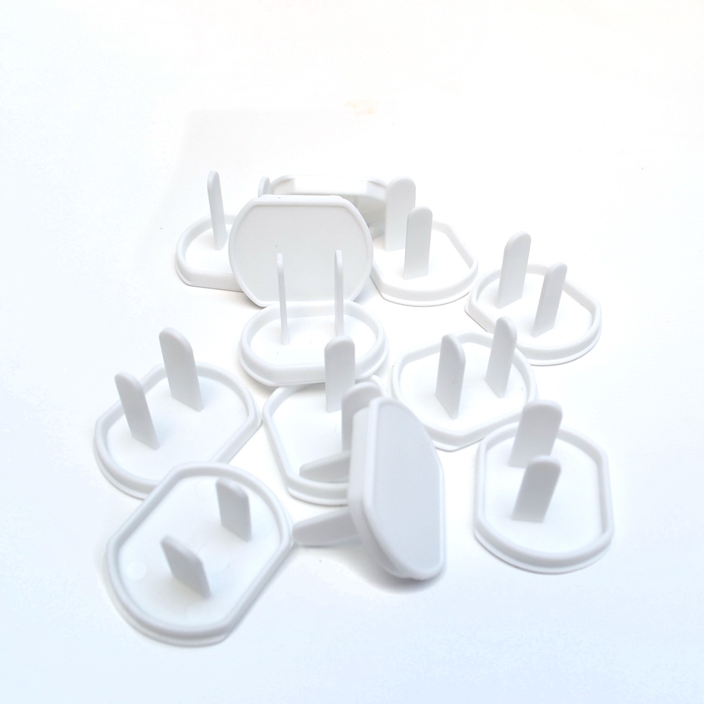 Kit 12 Protetores De Tomadas Bebes Tampa 2 Pinos Chatos Love