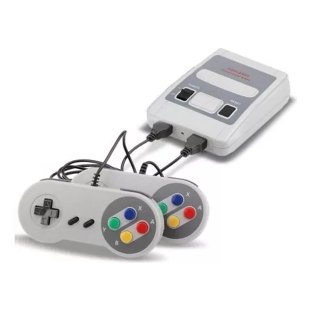 Video Game Super Nintendo Mini Sfc Standard Com 620 Jogos E 2 Controles Retro
