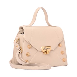 Bolsa Off-White Mini Satchel CS Club Feminina