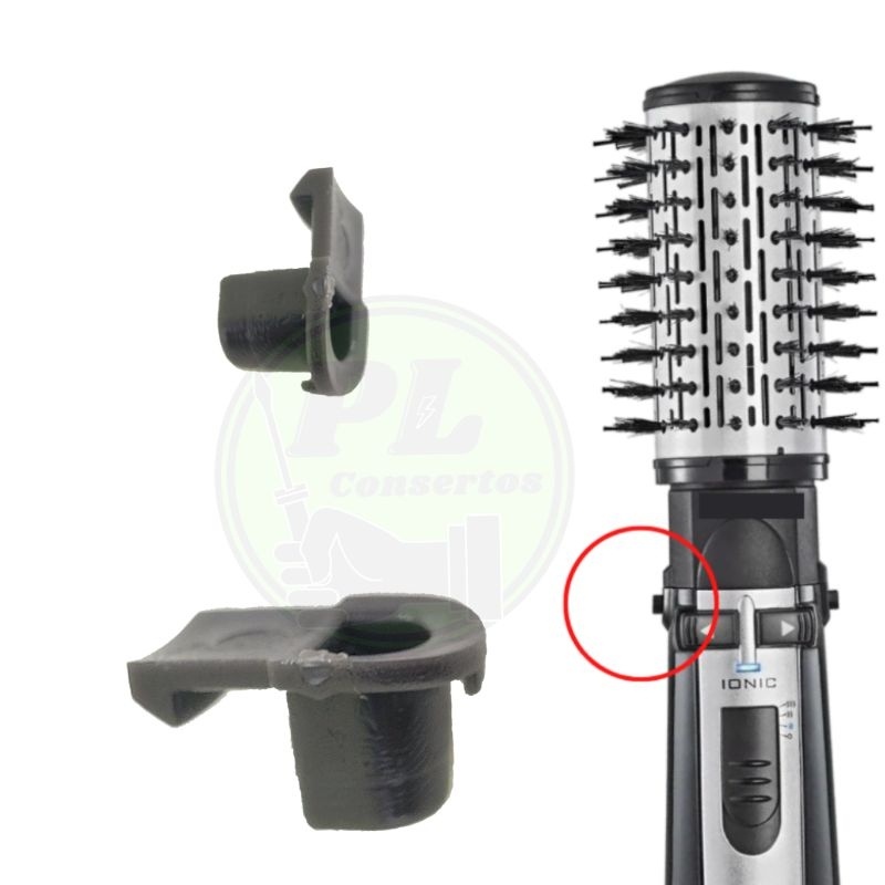 TRAVA DAS CERDAS ESCOVA ROTATIVA CONAIR POLISHOP 1 PAR