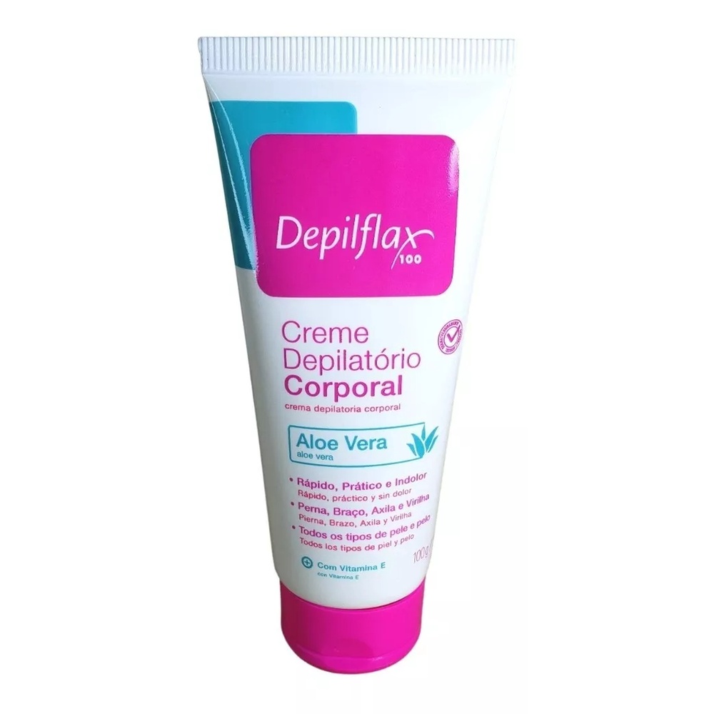 Creme Depilatório Corporal Aloe Vera- Depilflax