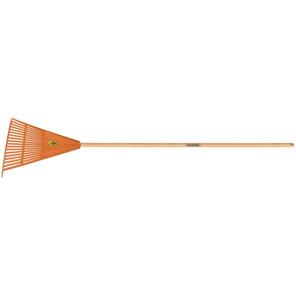 Vassoura Plástica com 18 Dentes e Cabo de Madeira 120cm 77850681 Tramontina - Home & Living