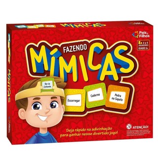 Jogo Fazendo Mímicas - Pais e Filhos em Oferta na Shopee