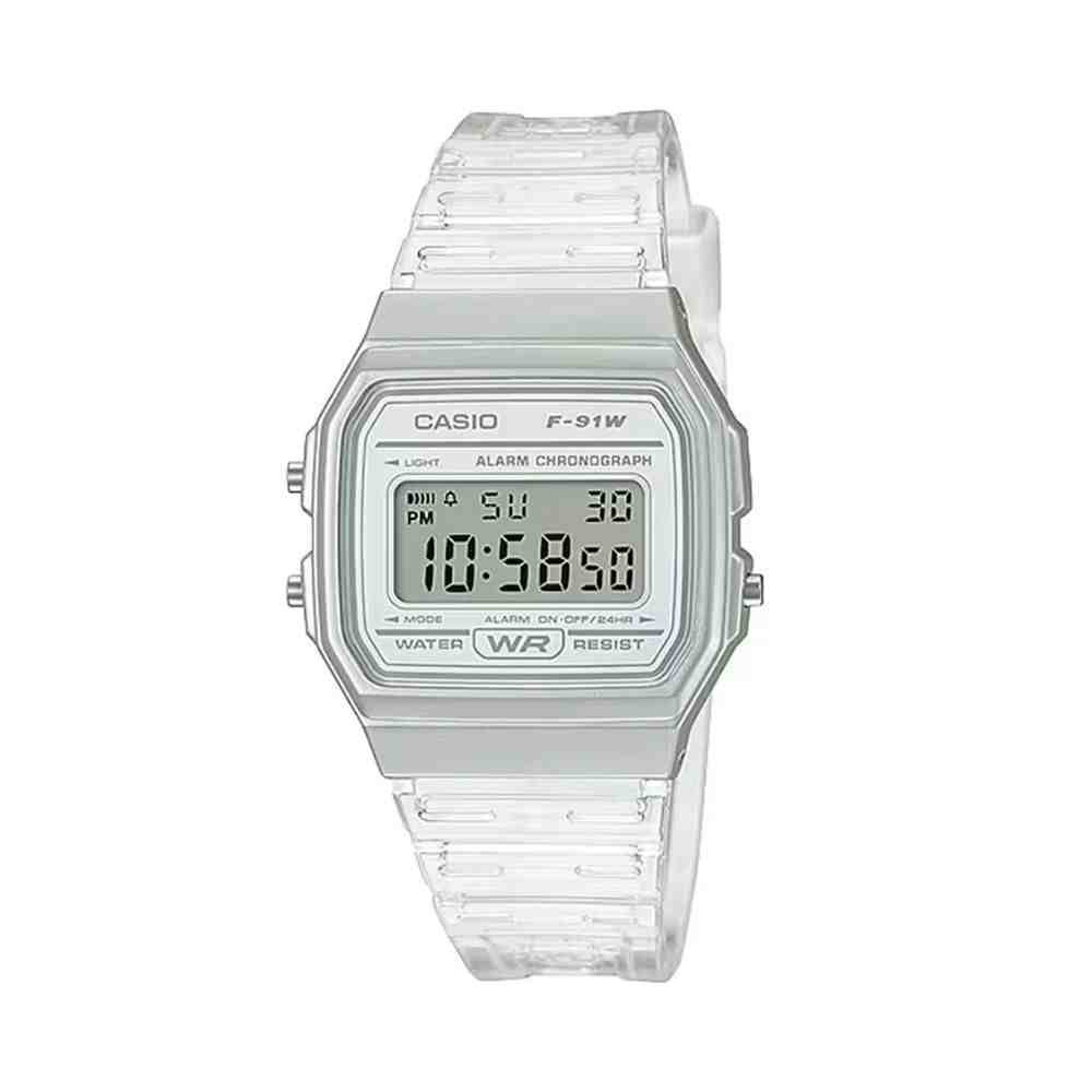 Relógio Bicolor Unissex Casio F-91WS-7DF