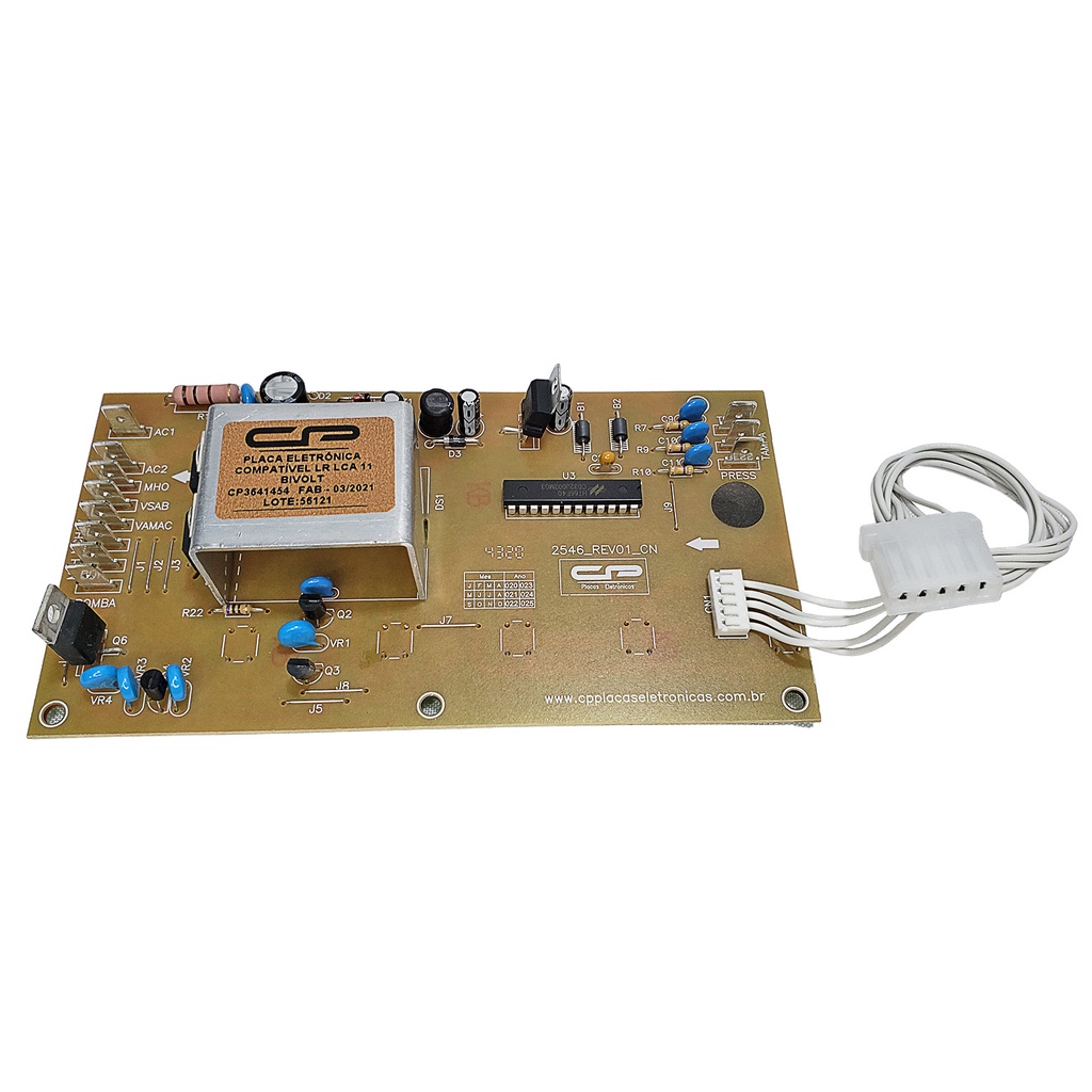 Placa de Potência Lavadora Colormaq CP Eletrônica 1454