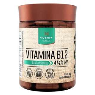 Vitamina B12 - 60 Cápsulas - Nutrify