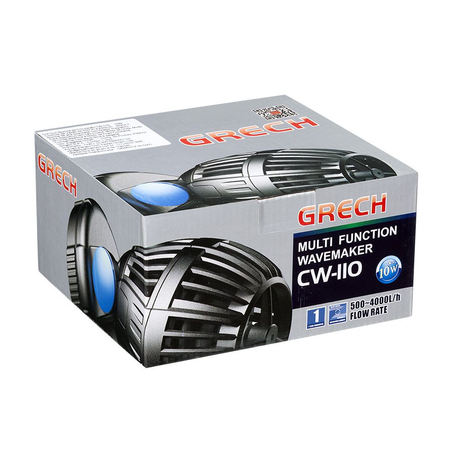 Bomba Circulação Wave Maker Sunsun CW-110 Com Controle de Vazão 500 a 4000l\h - Bivolt (110v/220v) Aquário  Marinho Salgado Cichideos Africanos Peixes