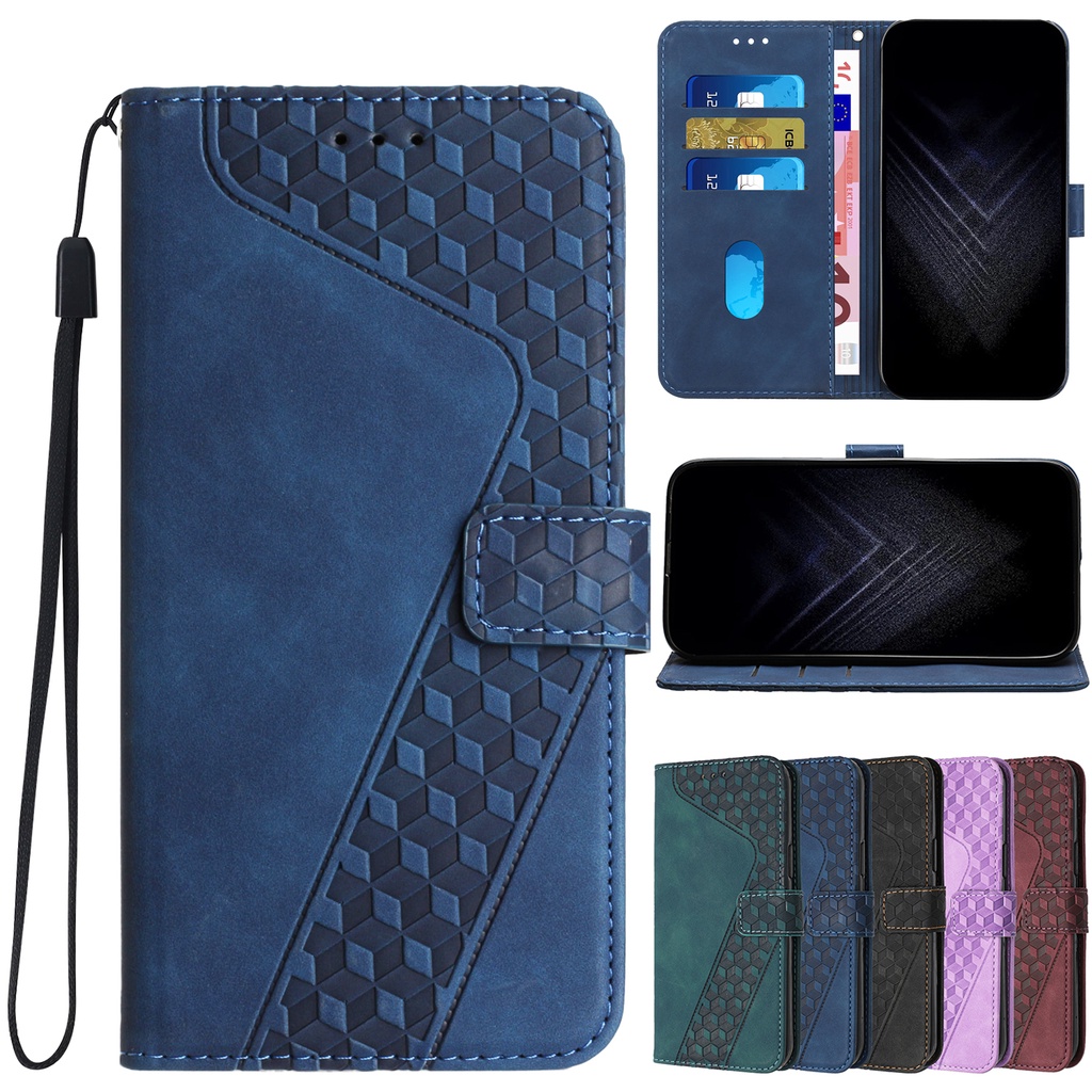 capinha Capa De Couro Para Flip Samsung Galaxy A04E/F04 A14 5G A24 4G A34 5G A54 5G M53 5G M52 5G A53 5G A13 4G A13 5G Suporte Bolsa De Celular