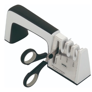 Afiador Amolador Profissional De Facas Tesouras Aço Inox Mor em Oferta na Shopee