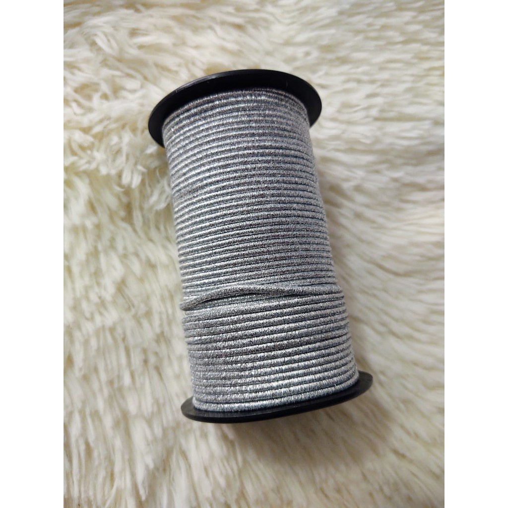 Elástico Metalizado - São José - Ouro ou Prata 10 metros