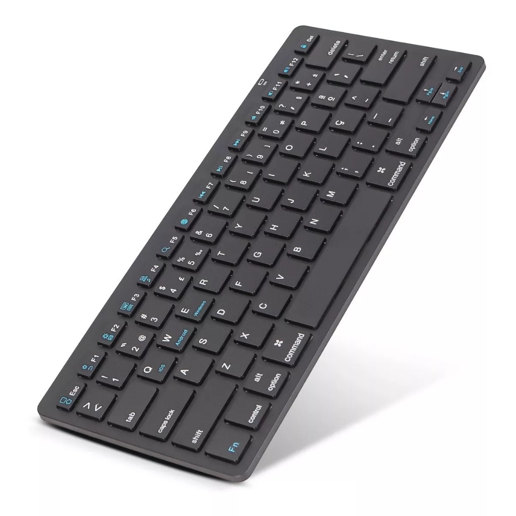 Teclado Bluetooth Pc Tablet Celular Notebook sem Fio Macio em Oferta na Shopee
