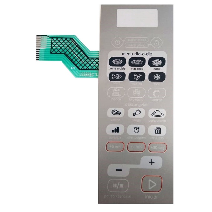 Painel Membrana Teclado Para Microondas Brastemp Bma30 Bma 30 Similar