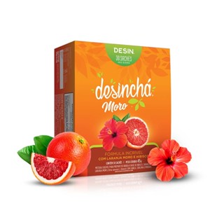 Desinchá Moro: Laranja Moro e Hibisco (30 sachês)