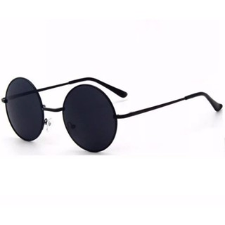 Óculos De Sol Redondo Feminino Masculino Estilo Ozzy Osbourne Retrô
