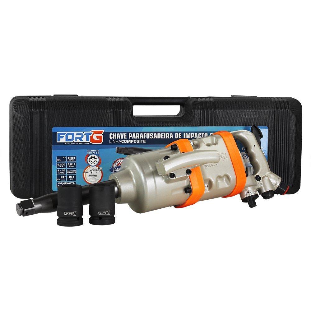 Chave Parafusadeira Pneumática 1 Pol. com Eixo Estendido 632 em Oferta na Shopee