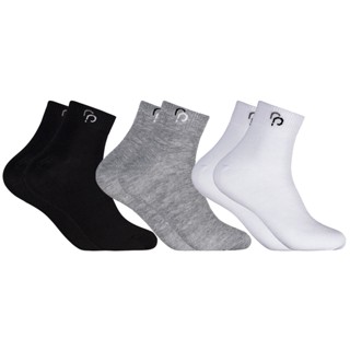 Kit Com 3 Meias Confort Cano Curto Casual Confortavel RP