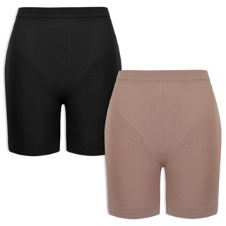 Kit com 2 Bermudas em Microfibra Anti Atrito Reduz Medidas Trifil