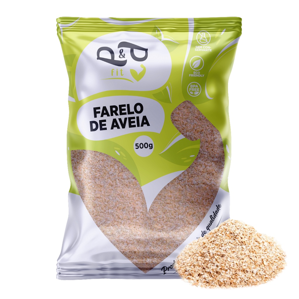 Farelo de Aveia 500g - P&P
