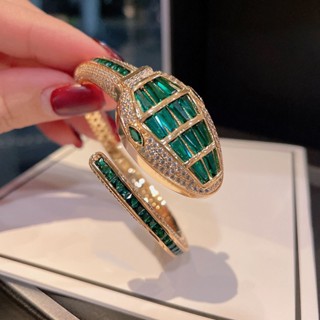 Relógio De Cobra De Luxo Feminino De Alta Qualidade Com Pulseira Diamante Completo
