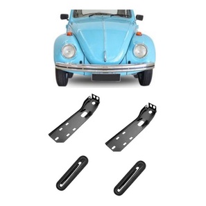 Par Suporte Parachoque Dianteiro Fusca Apos 70 + Guarnicoes em Oferta na Shopee