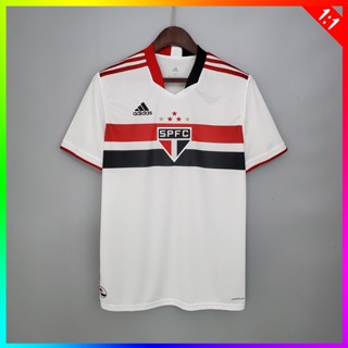 Team 21/22 Sao Paulo Home Camisa SBL Camisa De Futebol