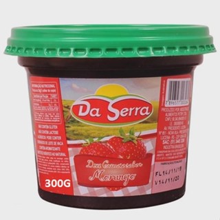 Doce cremoso sabor morango Da Serra pote 300g