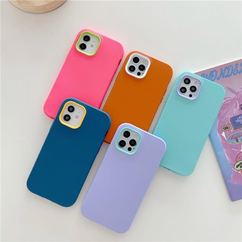 Capa De Proteção Para O GALAXY SAMSUNG A12 M12 A22 4G A32 4G A20 A30 A52 A52S A53 A72 A02S M02S A03S Pára-Choque Da Tela De Silicone