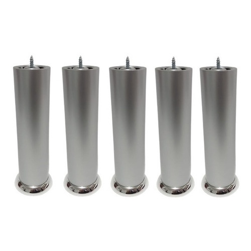 Kit 5 Pés Para Gabinetes de Pia 20cm Altura Topper Cinza Armários Cozinhas Itatiaia Bartira em Oferta na Shopee