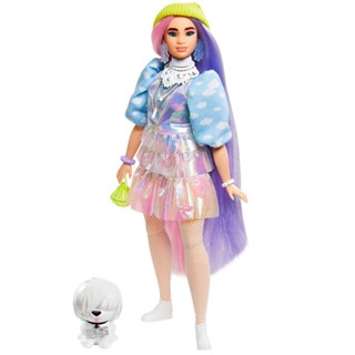 BARBIE EXTRA COM ACESSORIOS CABELO 2 CORES
