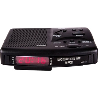 Rádio Relógio Motobrás RM-RRD22 AM FM Display Digital em Oferta na Shopee