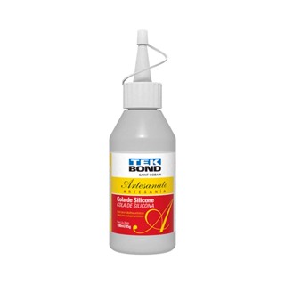 Cola de silicone para artesanato 85g 100ml - tekbond
