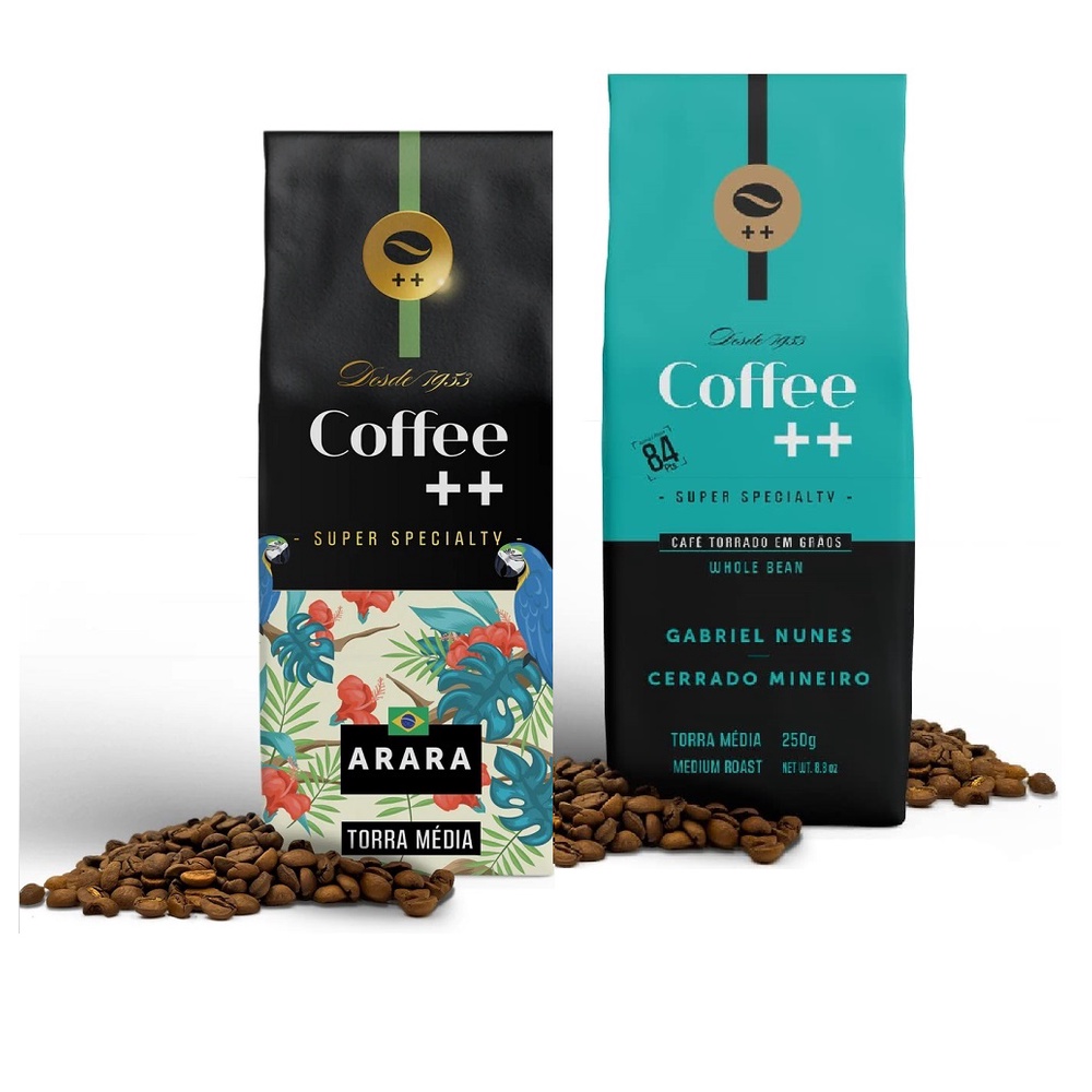 Café Especial em Grãos Coffee Mais Cerrado Mineiro e Arara